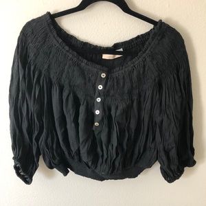 Off the shoulder blouse